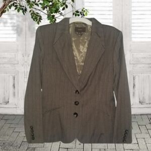 Blazer Merona stripe professional blazer women size 12 office dinner wear